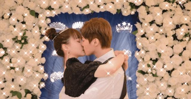 泰国华裔富婆闪耀亿万富豪婚礼!穿蓝色蕾丝裙好嫩,老公也超帅气